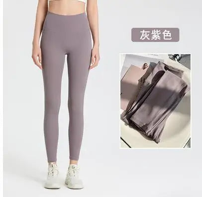 No need wear Underware Yoga Sport Pant Fitness Workout Tights and Soft Women High Waist Running Gym Leggings