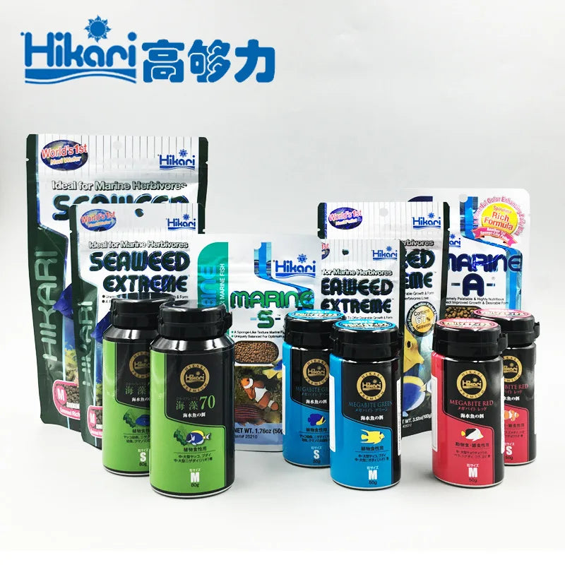Seawater Feed Fish Food Seawater Fish Food Hikarii Vegetarian Sponge Intestinal Probiotics Seawater Fish Food