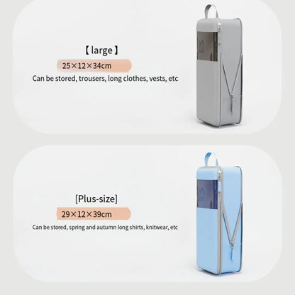 1/4Pcs Expandable Compression Packing Cubes Bag Multi-Sized Waterproof Travel Clothing Storage Bag Lightweight Dustproof