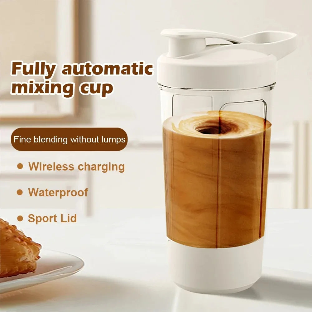 Electric Mixing Cup Multipurpose Shaker Bottle Automatic Stirring Mug USB Rechargeable Blender Cup Portable Shaker Bottle