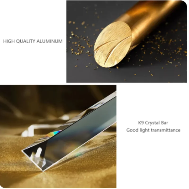 Led Ceiling Lights Room decoration Crystal Lampshade Chandelier Living Room Bedroom Modern Round Square Decorative Ceiling Lamp