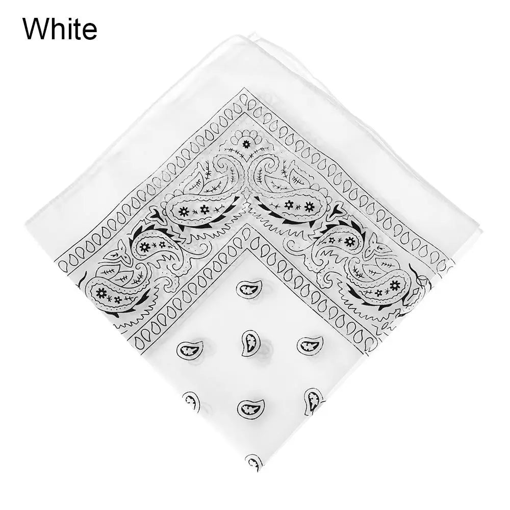 Sports Supplies Handkerchief Neck Scarf Printed Square Scarves Paisley Bandana Hair Band Wristband