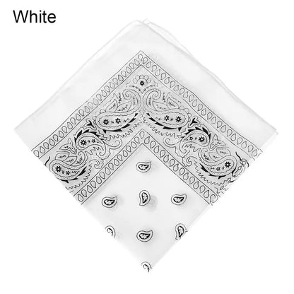 Sports Supplies Handkerchief Neck Scarf Printed Square Scarves Paisley Bandana Hair Band Wristband