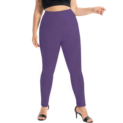 Solid Colorful Leggings For Women 7xl 6XL 5XL Large Size Modal Cotton Tight Pants Grey Black White Pink Blue Purple 5XL 4XL Lady