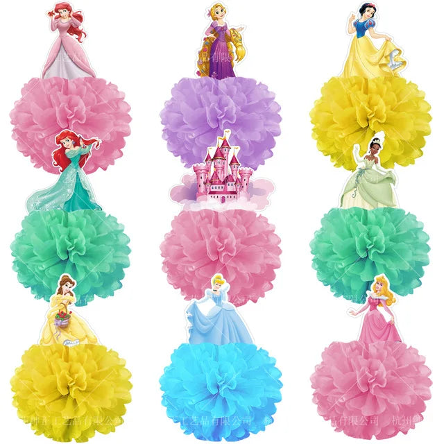 Princess Centerpieces Party Centerpieces Table Party Supplies Desk Decorations Party Favor for Girls