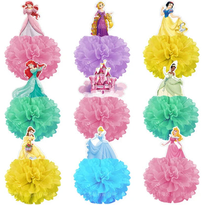 Princess Centerpieces Party Centerpieces Table Party Supplies Desk Decorations Party Favor for Girls