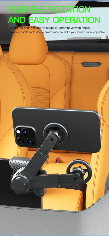 Magnet Car Mounted Display Screen Mobile Phone Holder 360 Degree Freely Rotation Foldable Mount Usded for Car Electric Vehicle