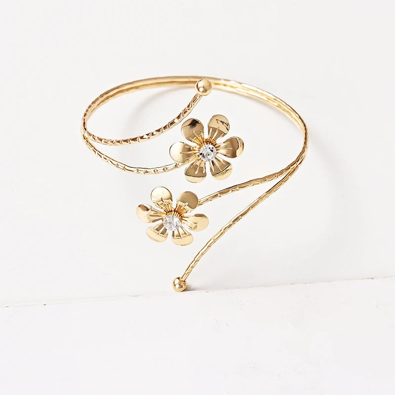 1PC Light Luxury Double Flower Curtain Buckle Gold Silver Curtain Holder Metal Curtain Strap Modern Minimalist Curtain Clip