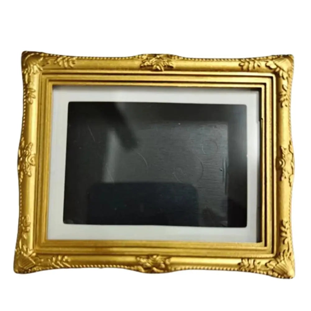 DIY Magnetic Refrigerator Photo Frame Creative Vintage Creative Fridge Magnets Desktop Ornament Detachable