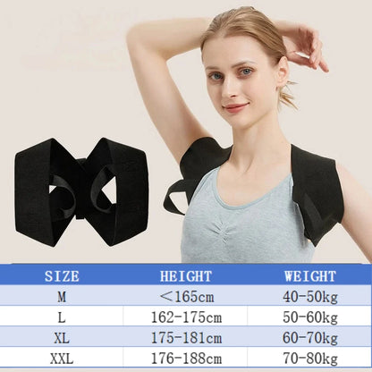 Posture Corrector for Women and Men, Adjustable Back Brace Shoulder Posture Brace, Back Straightener Posture Middle Upper Spine