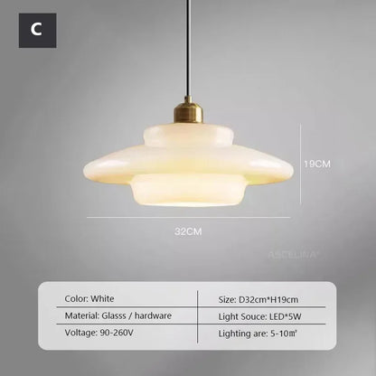Nordic Glass Pendant Lamp Art Decorative Dinning Room Light Kitchen Island Bedrroms Bedside LED E27 Modern Light Fixtures Lustre