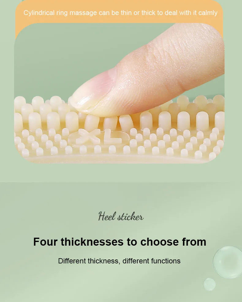 Heel Sticker Heel Protector for Shoes Anti Slip Heel Cushions Non-Slip Heel Inserts Silicone Shoe Backs Foot Care for Women Men