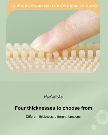 Heel Sticker Heel Protector for Shoes Anti Slip Heel Cushions Non-Slip Heel Inserts Silicone Shoe Backs Foot Care for Women Men