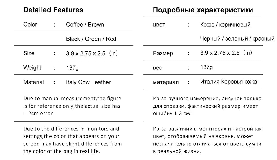 Cowhide Leather Men's Wallet RFID Blocking Protect Cardholder Automatic Card Case for Women with Apple AirTag Holder