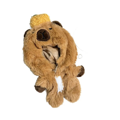 Labubu I II Dolls Clothes for Labubu The Monster Outfit Accessories Clothing DIY Kids Gift QuQu Capybara Jumpsuit For Winter