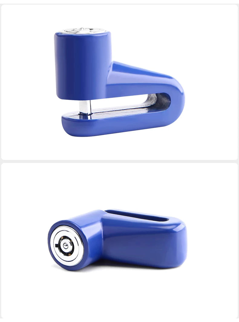 Motorcycle Lock Security Anti Theft Bicycle Motorbike Motorcycle Disc Brake Lock Theft Protection for Scooter Safety Bike Lock
