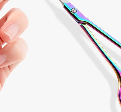 Stainless Steel Manicure Scissors for Nail Care Cuticle Nipper Dead Skin Remover Scissors Nail Art Cuticule Cutter Beauty Tool