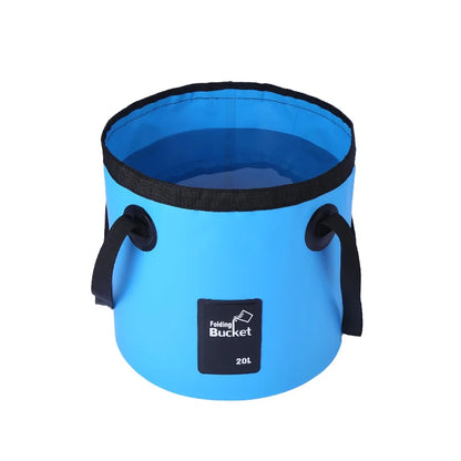 12L 20L Bowl Sink Washing Bag Car Wash Bucket Portable Outdoor Travel Foldable Water Multifunction Folding
