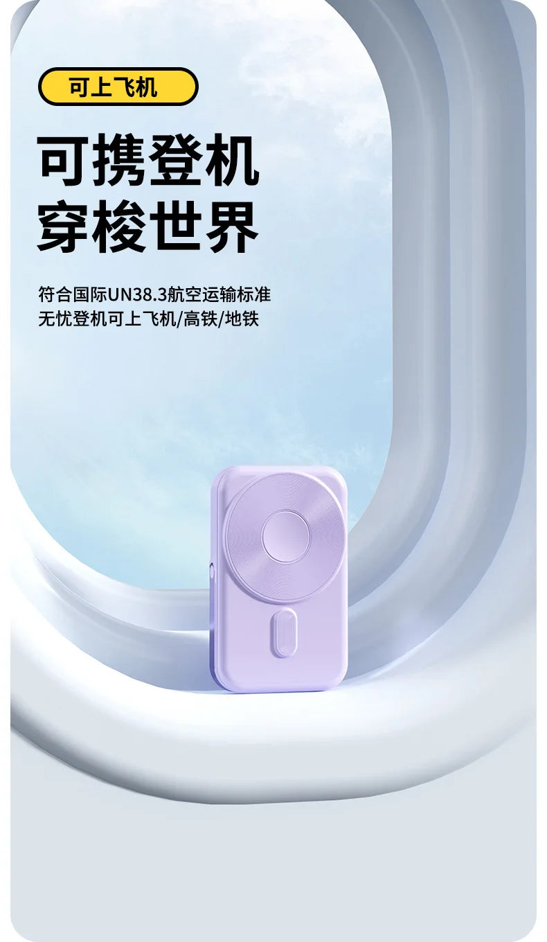 Portable 20000mAh Power Bank 22.5W Fast Charging Wireless Charging Station for iPhone & iWatch & Galaxy Watch for Phones Airpods