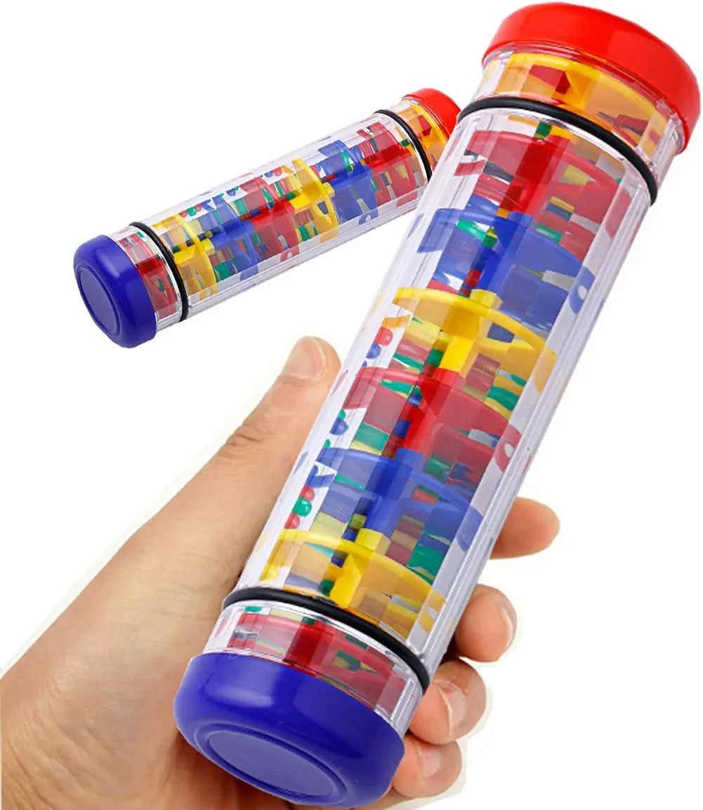 Baby Toys 6 12 Months Developmental Sensory Rain Stick Shaker Rattle Rainmaker Baby Toy Rainstick Musical Instrument for Babies