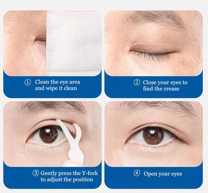 180/270PCS Double Eyelid Tape Invisible Eyelid Lift Band Self Adhesive Paste Fiber Waterproof Free Glue Eye Stickers