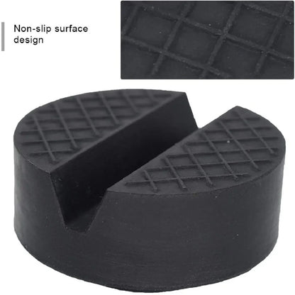 Car Lift Jack Stand Rubber Pads Frame Protector Adapter Floor Slotted Lexus Subaru Fiat Universal Automotive Repair Tool Parts