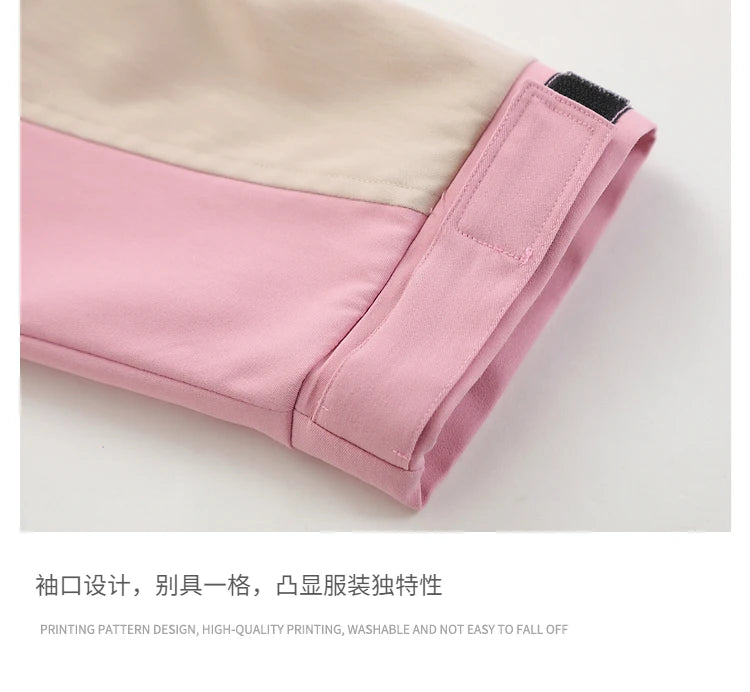 Windproof Biker Jackets for Couples High Street All Match Racing Wear American Women's Oversize Coats Detachable 2024 New