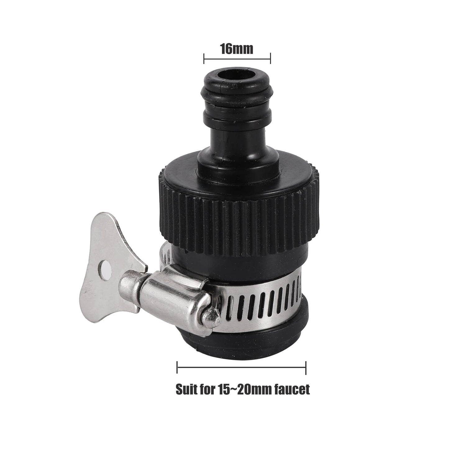 PVC Pipe Garden Agriculture Irrigation Antifreeze Pipe Faucet Adapter Quick Connect Car Wash Water Hose Fitting