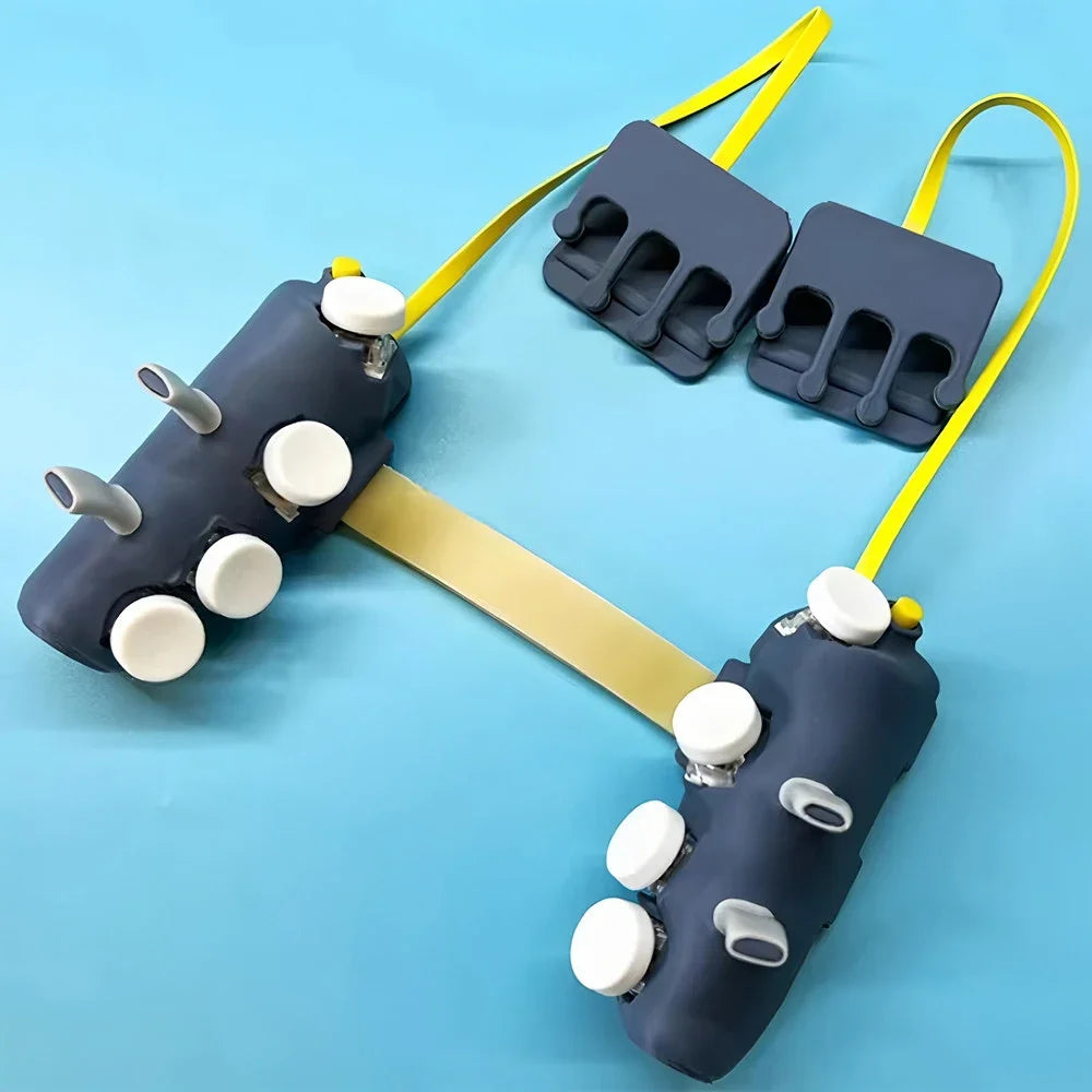 Tablet Game Handle Controller 8 Buttons 10 fingers  Pulse Continuous Shooting  Gamepad for Ipad