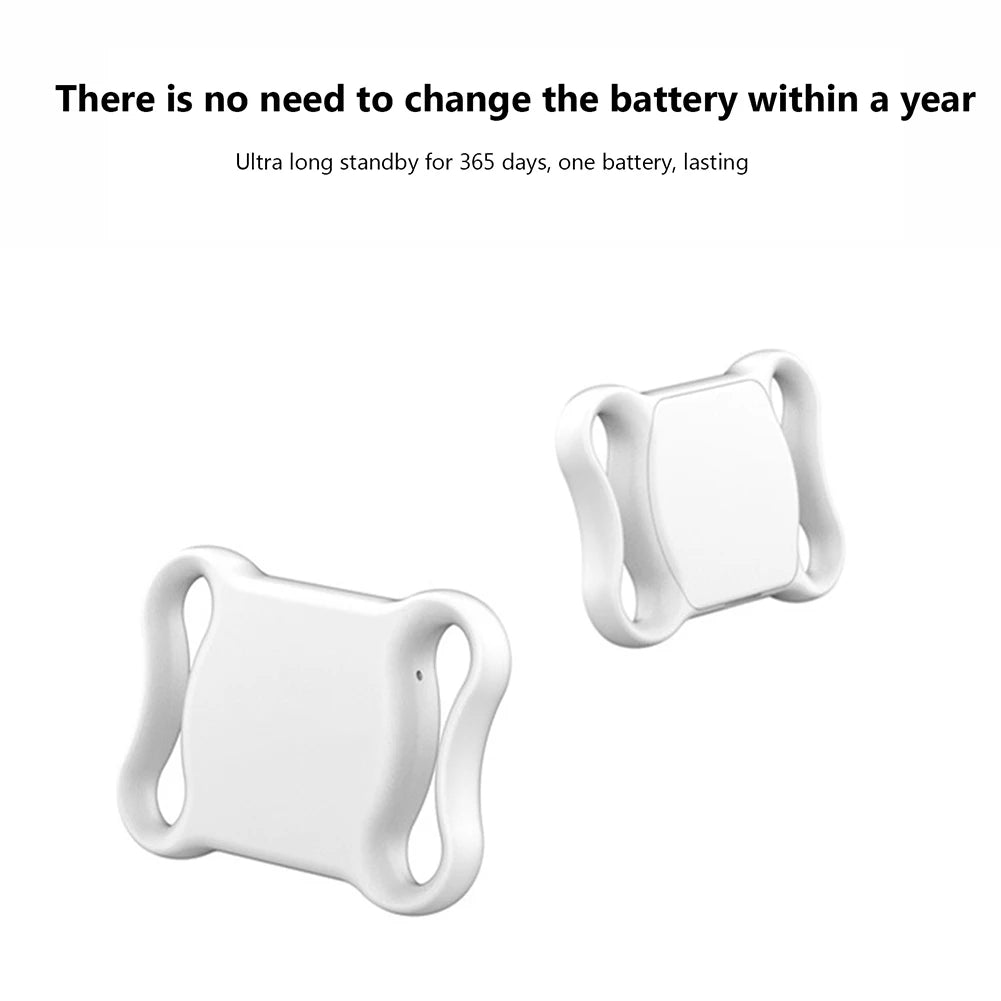 GPS Smart Pet Locator Waterproof Mini GPS Tracker Anti-Lost Bluetooth Locator Tracking Collar with LED Light for Pet Cats Dogs