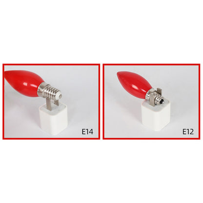 1PC LED altar bulb E12/E14 Red candle Buddha lamp decorative lamp Buddha bead decorative lamp