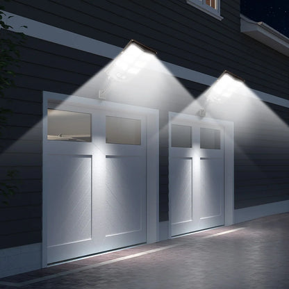 Smart Motion Sensor Wall Lights Outdoor Solar Lamp Garage Lamp Balcony Courtyard Decoration Porch Light Roadside Security Lights