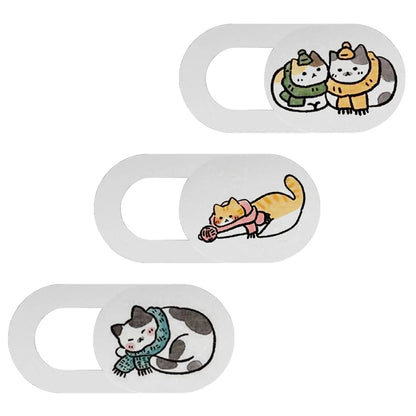 3pcs Webcam Camera Cover For Lens Protective Privacy Mask Sticker Laptop Tablet Computer Safety Shield Mobile Phone Photography