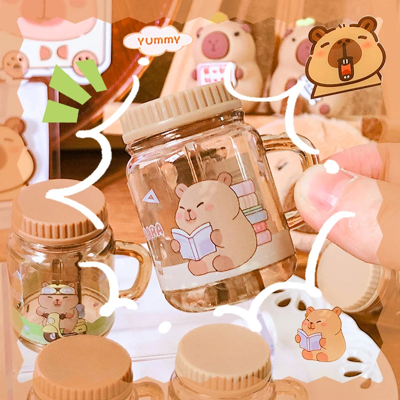kawaii stationery supplies bar teacher accessories school useful cute capybara cup pencil Sharpener aesthetic school supplies