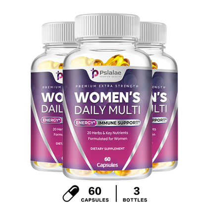 Women's Daily Multi Capsules - Daily Multivitamin To Support Energy and Immune Health