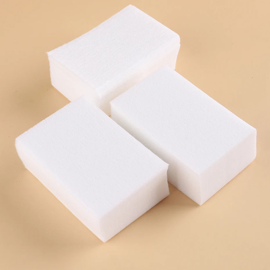 450pcs Lint-Free Nail Polish Remover Wipes Cotton Wipes Manicure Cleaner UV Gel Nail Polish Removal Pads Papers Cleansing Tools