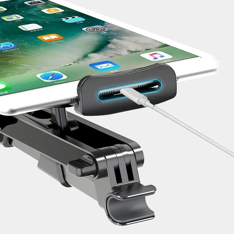 Tablet Holder for Car,ipad Headrest Mount for Tablet/ipad/Phones Car Tablet Holder with 360°Rotating Adjustable