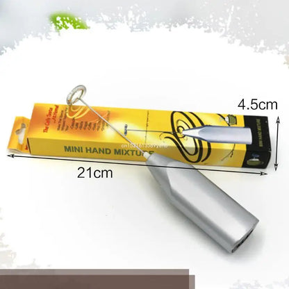 Portable Electric Hand Mixer with Stainless Steel Whisk Beater Attachments Lightweight Blender for Baking & Cooking