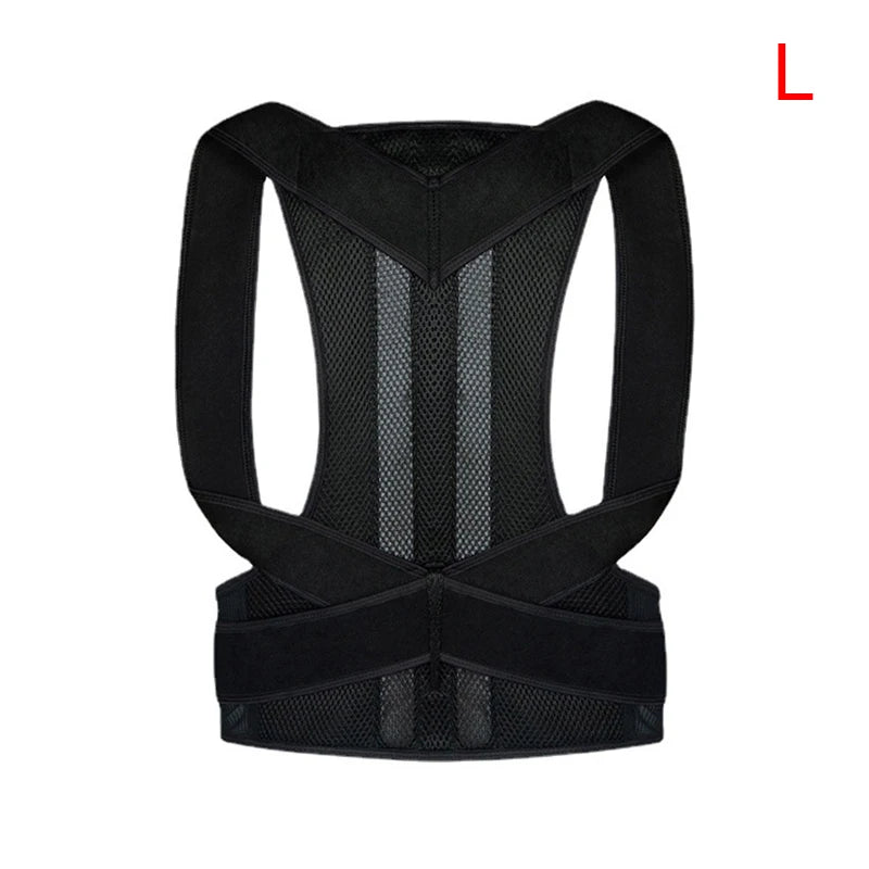 Posture Corrector Back Brace Stop Slouching And Hunching Adjustable Back Trainer Unisex Correction Belt