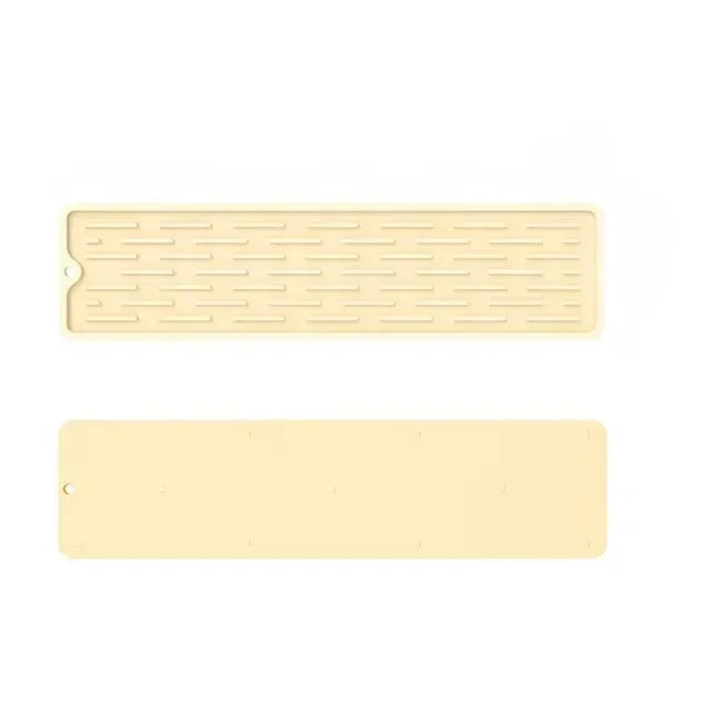 Silicone Dish Drying Mat Anti Slip Sink Storage Kitchenware Sink  Protection Mat Tray Bathroom Gadget Countertop Mat Organizer