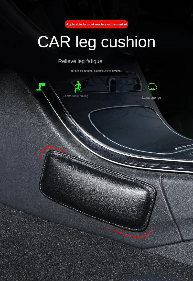 Car Knee Pads Leg Pads Door Center Leg Cushions Foot Pads Car Leg Cushions Leg Support Knee Cushions