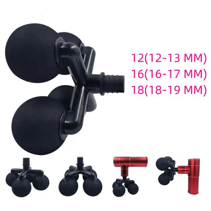 Fascia Gun Creative Massage Head,Plastic Accessories Massage Head, Muscle Massager Head, Deep Tissue Massager Replacement Head