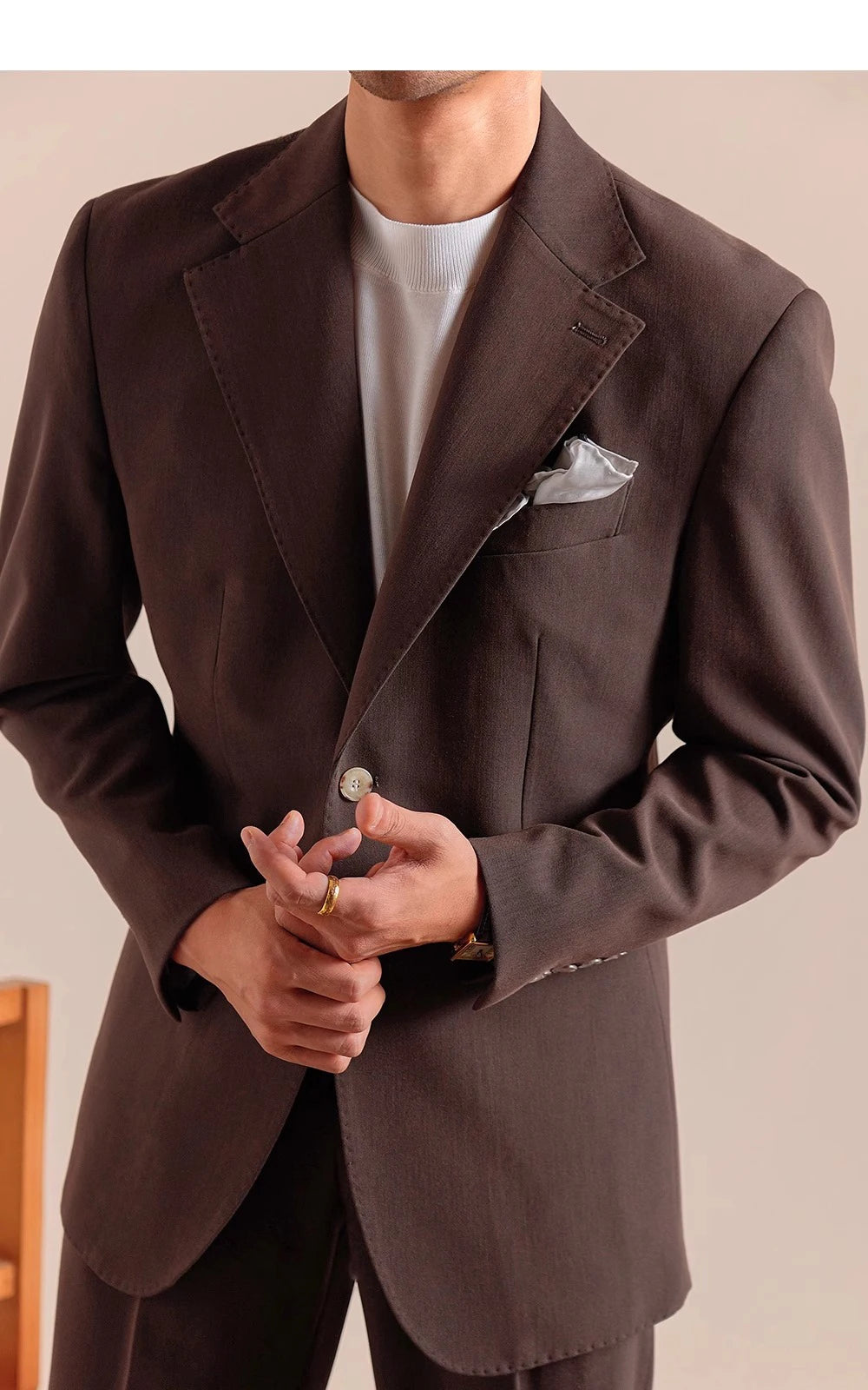 Designer Suit Two Piece Wedding Party Suit Groom Banquet Men Suit Italian Vintage Single Breasted Slim Fit Costume Homme Mariage