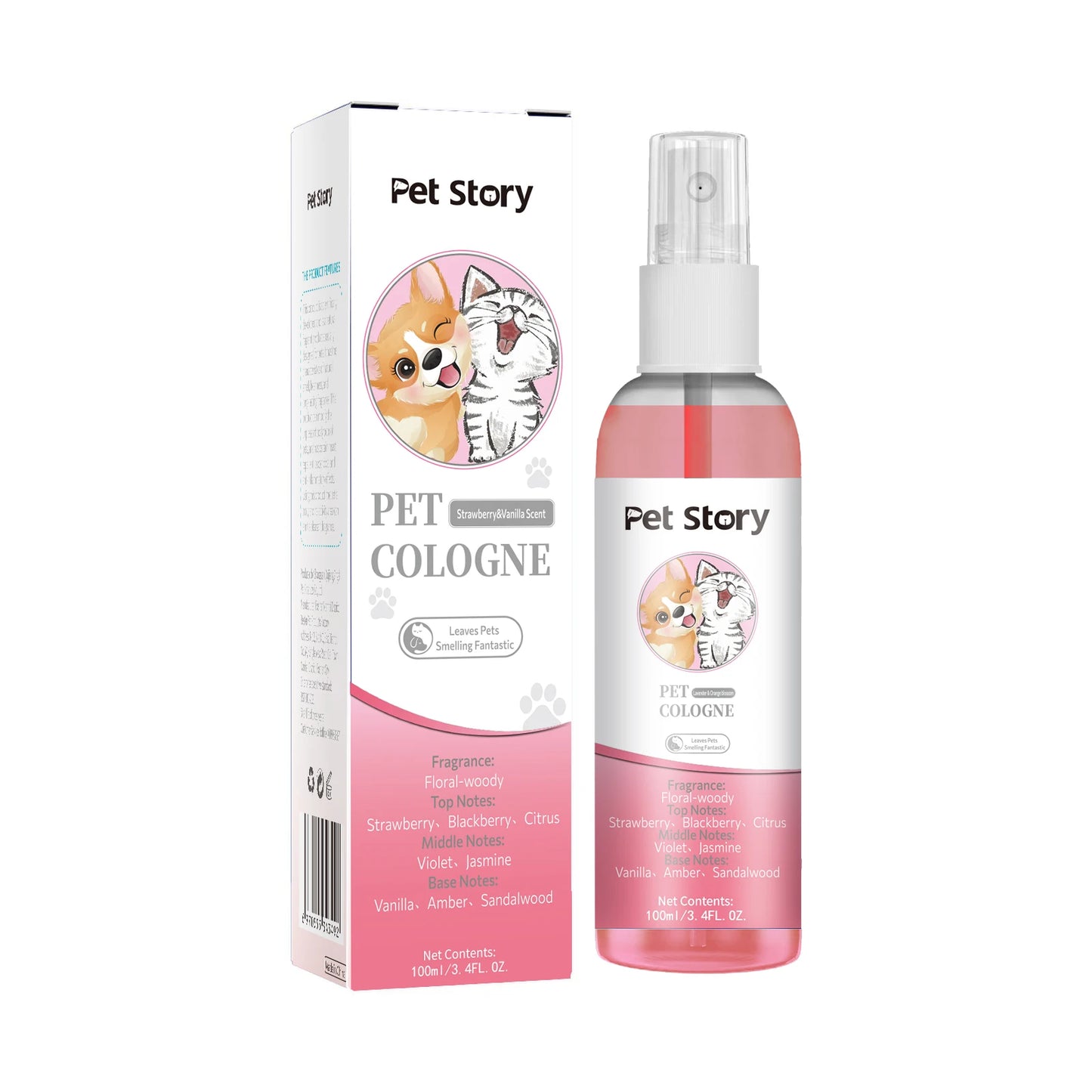 Premium Grooming Spray Dog Spray Deodorizer Perfume For Dogs - Dog Cologne Spray Long Lasting Dog Sprays - Dog Perfume Spray Lon