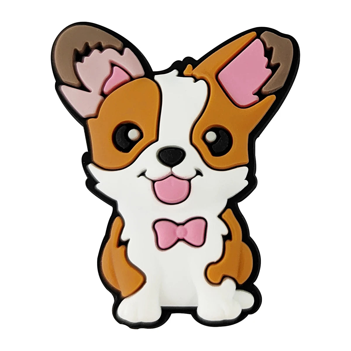 Animals Cute Dog Shoe Charms for Crocs Accessories Decoration Pin Bracelet Wristband DIY Kids Women Gifts