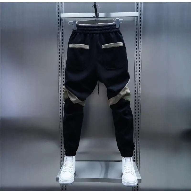 Men's Sweatshirt Men's Cargo Pants Youngla Gym Man Y2k Clothes Tracksuit Mens Trousers Sport Big Size Clothing Sweatpants Baggy
