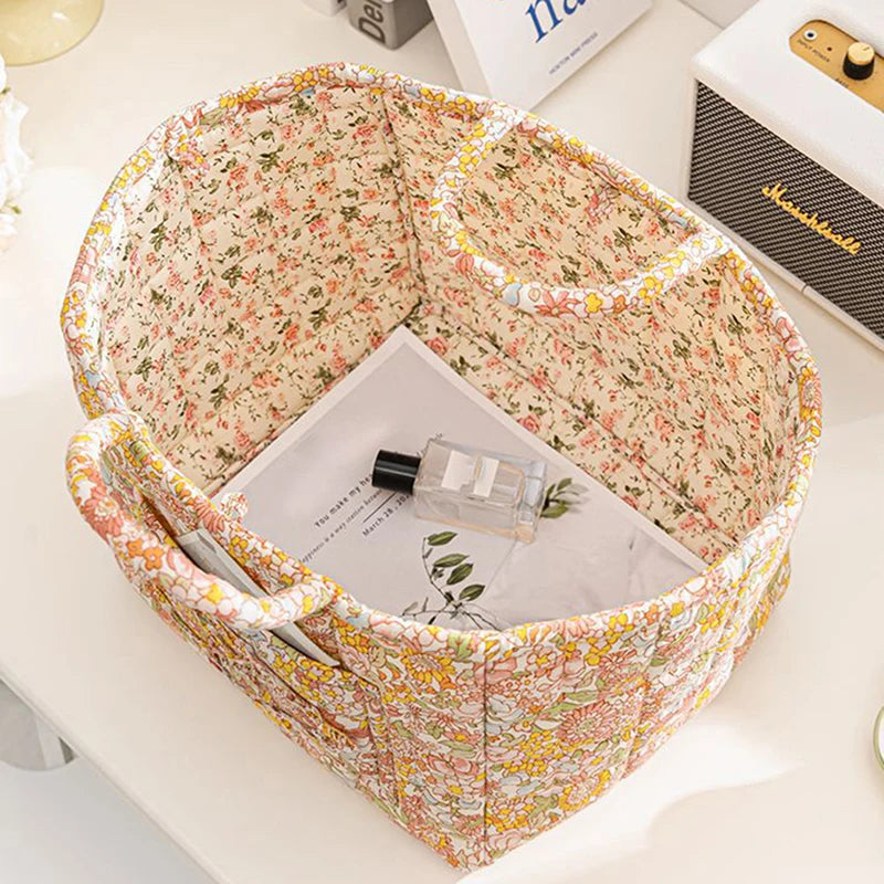 Large Capacity Fabric Storage Baskets Laundry Baskets with Easy Carry Handles Laundry Hampers