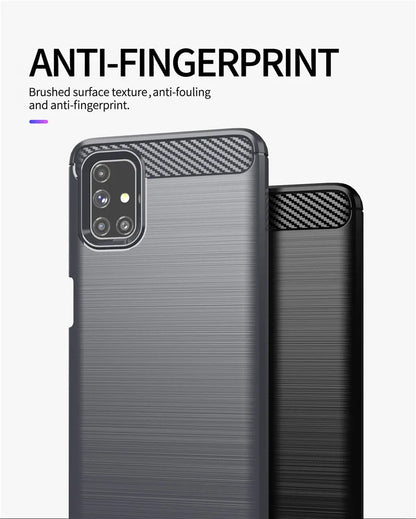 For Samsung Galaxy M51 Case For Samsung M51 A12 A42 A32 S21 S20 FE Cover Shockproof Silicone Protective Bumper For Samsung M51
