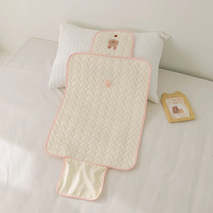 Waterproof Baby Diaper Mat Portable Cotton Changing Pad Cover for Newborn Cartoon Changing Table Baby Items