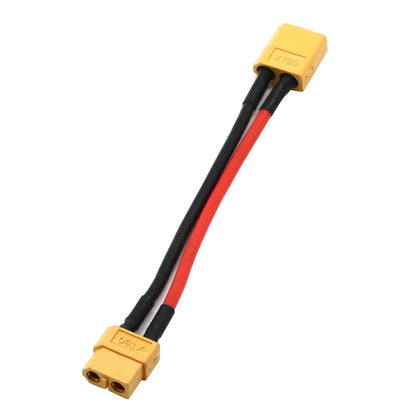 XT60 Parallel Battery Connector Male/Female Cable Dual Extension Y Splitter/ 3-Way 14AWG Silicone Wire for RC Battery Motor